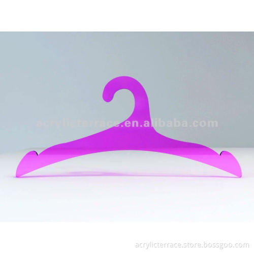 Colorful Acrylic Cloth Hanger with Scarf